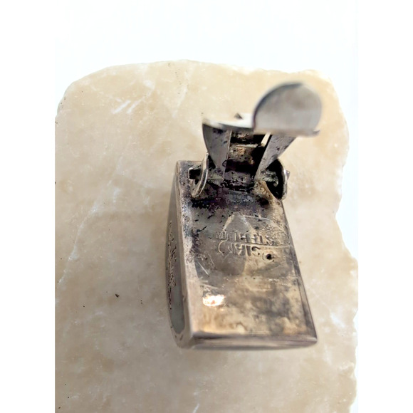 VTG SIAM 925 Sterling Silver Dancers Set: Bracelet & Screwback Earrings +1 - Picture 3 of 16